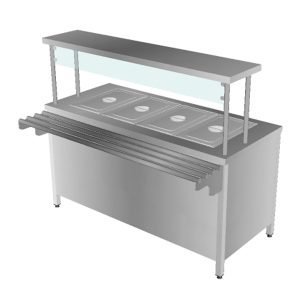 Sıcak Servis Ünitesi Sıcak Havuzlu