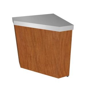 Köşe Tezgahı, Ahşap Kaplama