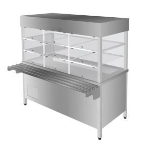 Soğuk Servis Ünitesi, Vitrin Dolaplı