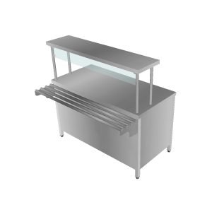 Servis Tezgahı, Servis Raflı